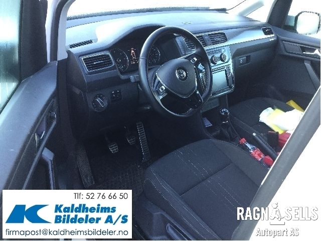 VW Caddy 2015-2020 (Type III, Fase 3) , Motorkode: CUUE, Girkassekode: MRV