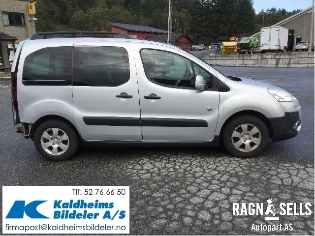 Peugeot Partner 2008-2015 (Type II, Fase 1) , Motorkode: 9HL, Girkassekode: 16 089 352 80