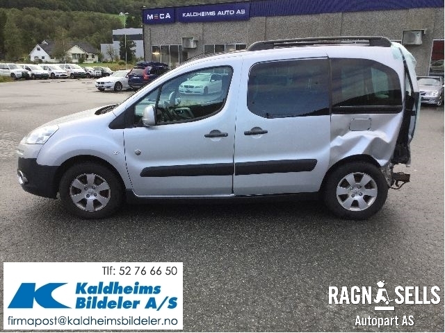 Peugeot Partner 2008-2015 (Type II, Fase 1) , Motorkode: 9HL, Girkassekode: 16 089 352 80
