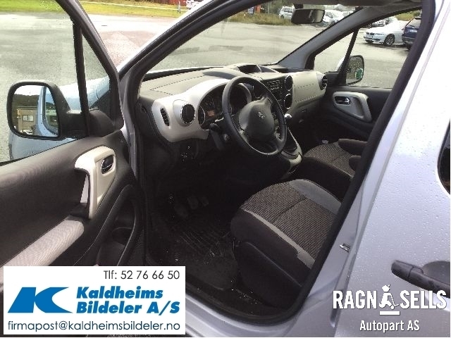 Peugeot Partner 2008-2015 (Type II, Fase 1) , Motorkode: 9HL, Girkassekode: 16 089 352 80