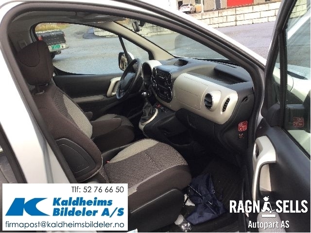 Peugeot Partner 2008-2015 (Type II, Fase 1) , Motorkode: 9HL, Girkassekode: 16 089 352 80