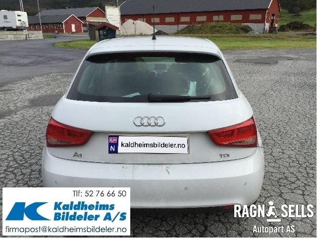 Audi A1 2010-2014 (Type I, Fase 1) , Motorkode: CAYB, Girkassekode: NUB