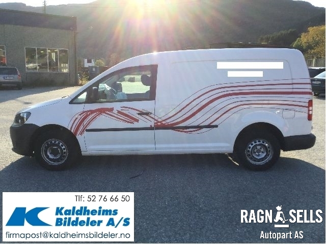 VW Caddy 2010-2015 (Type III, Fase 2) , Motorkode: CAYD, Girkassekode: MLS