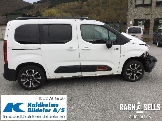 Citroën Berlingo 2019-->> (Type III) , Motorkode: HNP, Girkassekode: 1633556380