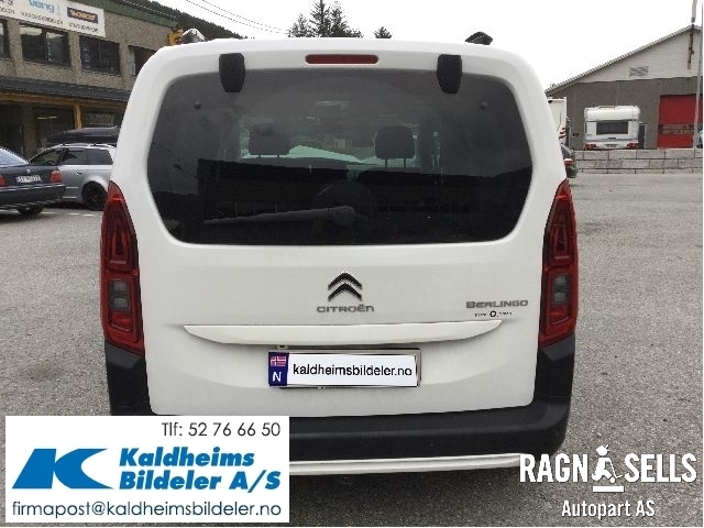Citroën Berlingo 2019-->> (Type III) , Motorkode: HNP, Girkassekode: 1633556380