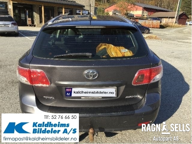 Toyota Avensis 2009-2015 (Type III, Fase 1) , Motorkode: 1ZR-FAE, Girkassekode: 30300-05060