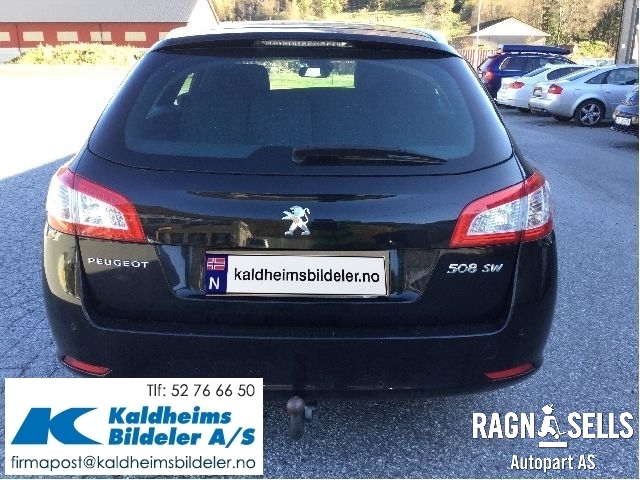 Peugeot 508 2011-2014 (Type I, Fase 1) , Motorkode: 9HL, Girkassekode: 2222 JW