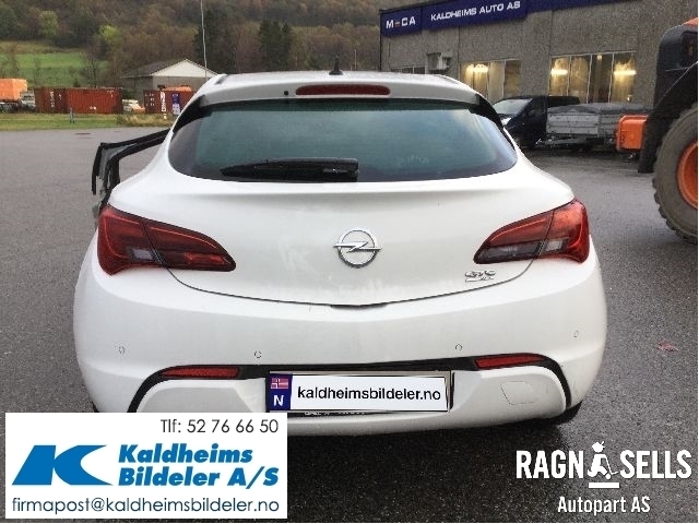 Opel Astra J 2010-2015 , Motorkode: A16LET, Girkassekode: 55583917
