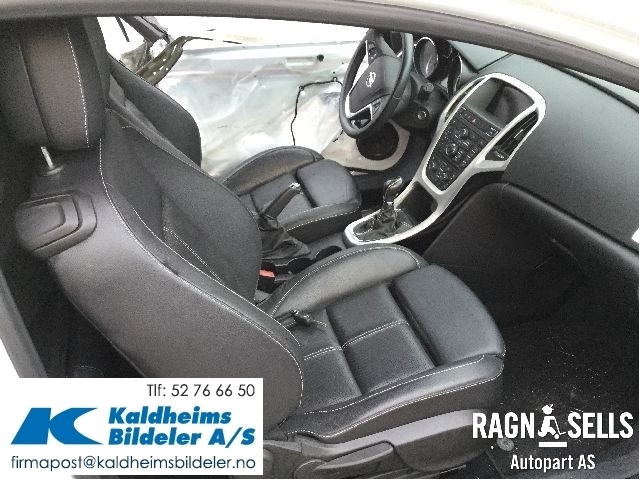 Opel Astra J 2010-2015 , Motorkode: A16LET, Girkassekode: 55583917