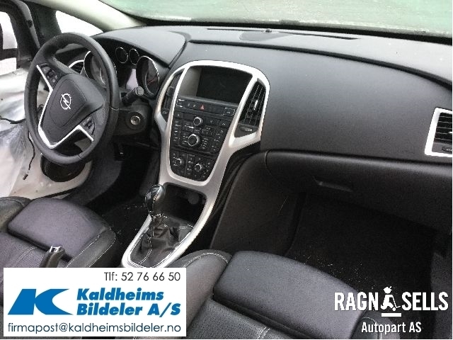 Opel Astra J 2010-2015 , Motorkode: A16LET, Girkassekode: 55583917