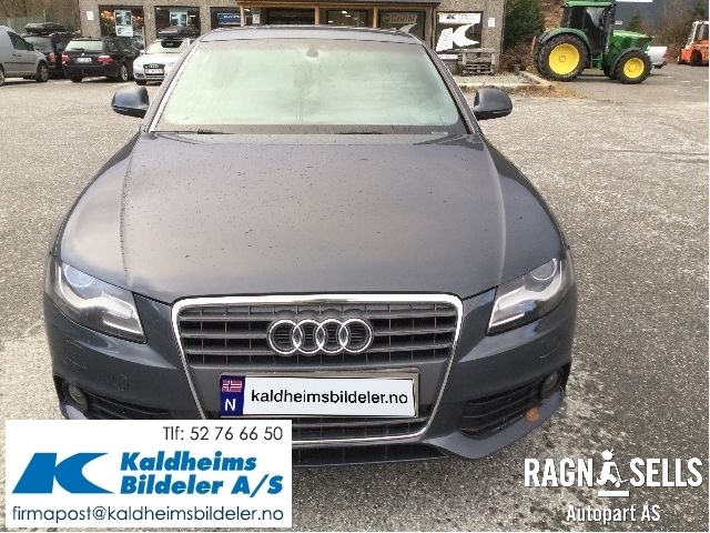 Audi A4 2007-2014 (Type IV) (B8) (B8), Motorkode: CABB, Girkassekode: LLV
