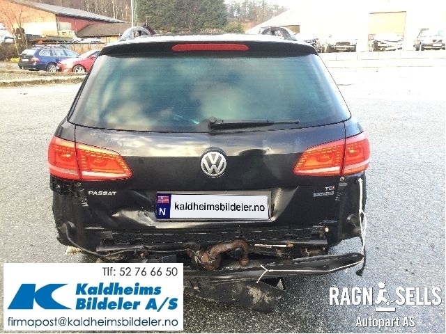 VW Passat 2011-2015 (B7) (B7), Motorkode: CAYC, Girkassekode: MYP