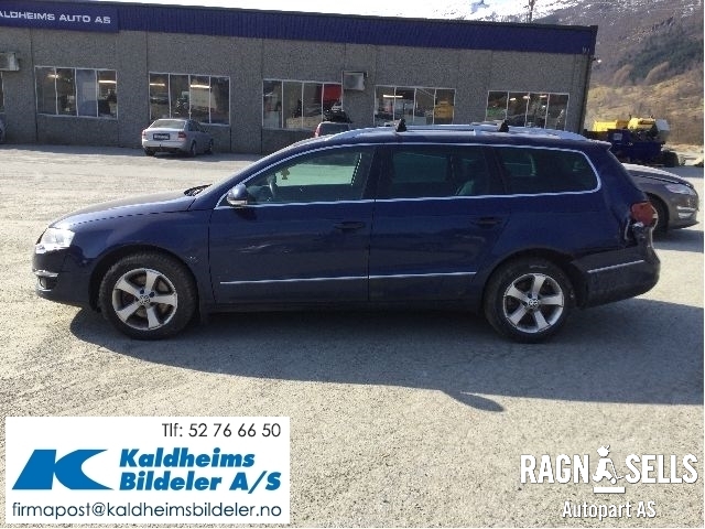 VW Passat 2005-2010 (B6) (B6), Motorkode: BKP, Girkassekode: JLR