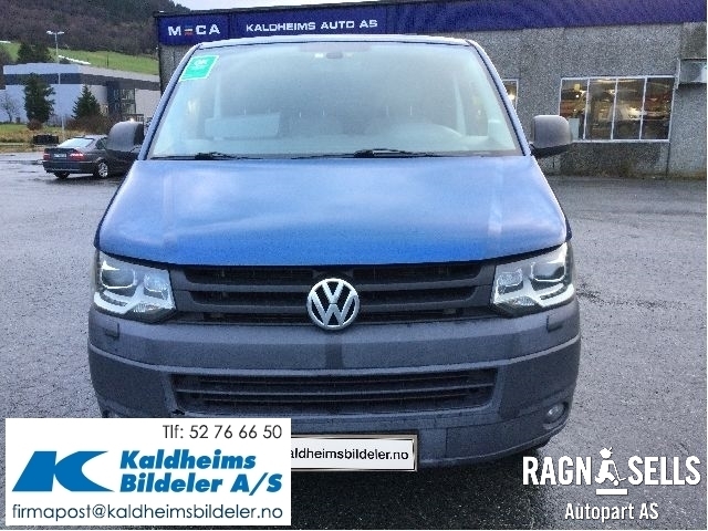VW Transporter / Caravelle 2009-2015 (Fase 2) (T5) (T5), Motorkode: CAAD, Girkassekode: PCA