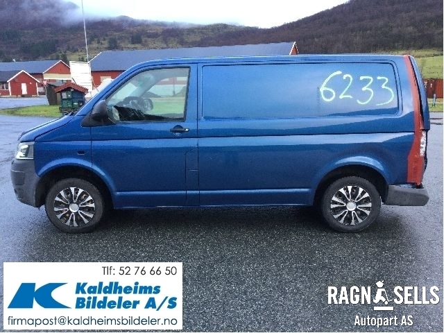 VW Transporter / Caravelle 2009-2015 (Fase 2) (T5) (T5), Motorkode: CAAD, Girkassekode: PCA