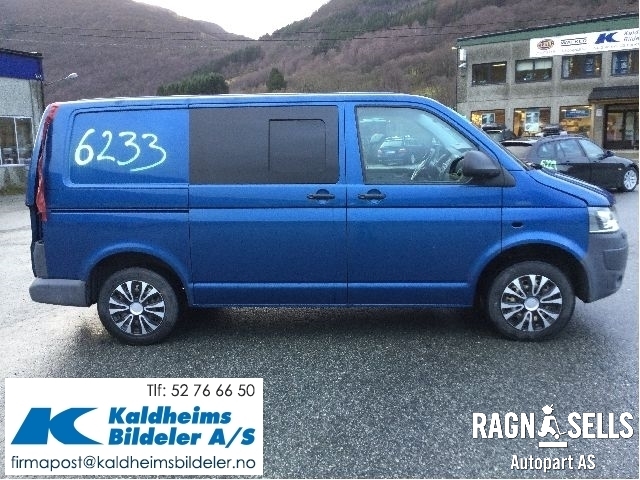 VW Transporter / Caravelle 2009-2015 (Fase 2) (T5) (T5), Motorkode: CAAD, Girkassekode: PCA