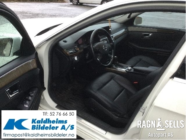 Mercedes E-Klasse 2009-2013 (Fase 1) (W212) (W212), Motorkode: OM651.924, Girkassekode: A 212 270 55 00