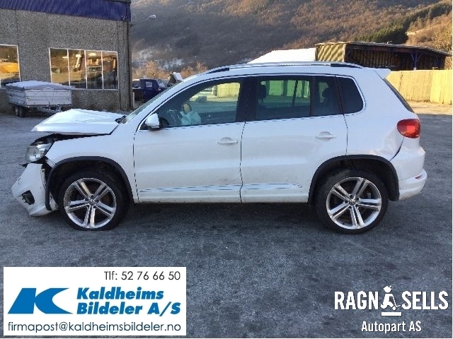 VW Tiguan 2011-2016 (Type I, Fase 2) , Motorkode: CFFB, Girkassekode: NZS