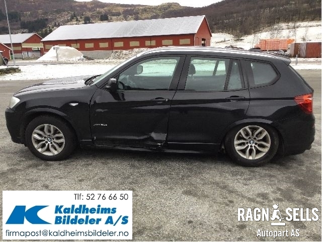 BMW X3 2010-2017 (F25) (F25), Motorkode: N47-D20C, Girkassekode: 24 00 7 640 056