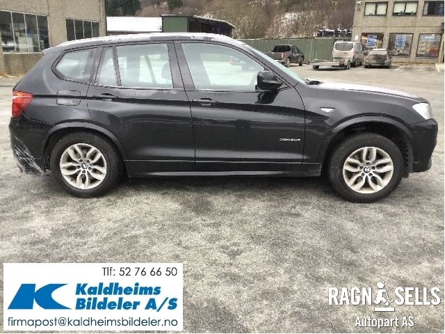 BMW X3 2010-2017 (F25) (F25), Motorkode: N47-D20C, Girkassekode: 24 00 7 640 056