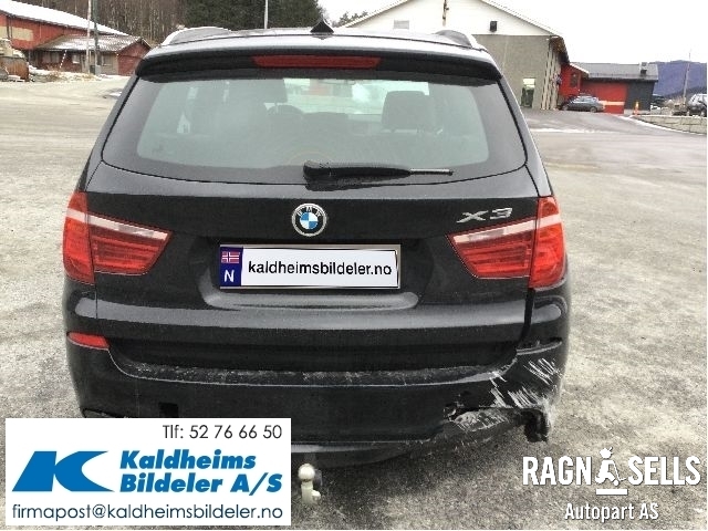 BMW X3 2010-2017 (F25) (F25), Motorkode: N47-D20C, Girkassekode: 24 00 7 640 056
