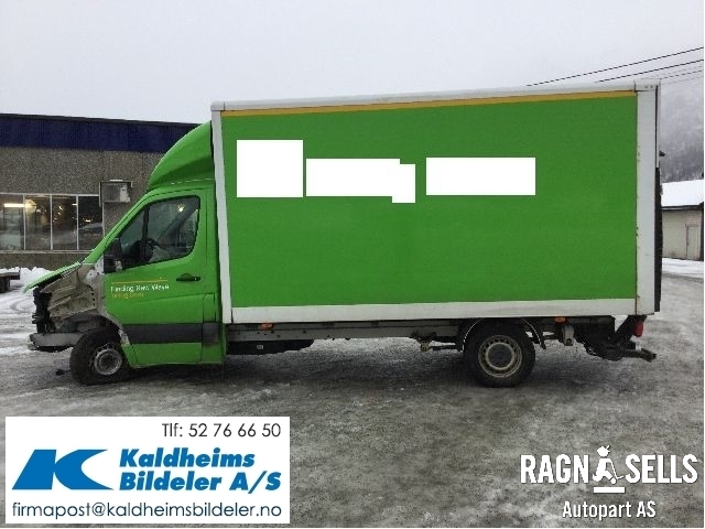 Mercedes Sprinter 2013-2018 (Fase 2) (906) (906), Motorkode: OM651.957, Girkassekode: 71168000650342
