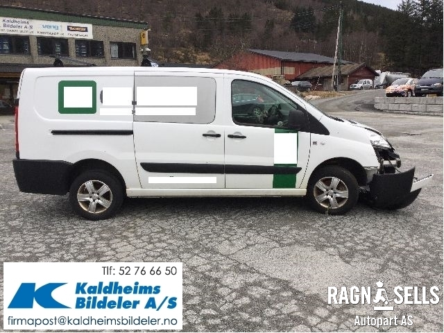 Citroën Jumpy 2007-2016 (Type II) , Motorkode: AHZ, Girkassekode: 2222 ZP