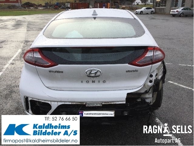 Hyundai Ioniq Electric 2016-2019 (Fase 1) , Motorkode: EM09, Girkassekode: AEEVHU19A006