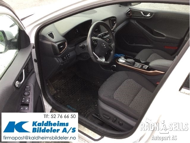 Hyundai Ioniq Electric 2016-2019 (Fase 1) , Motorkode: EM09, Girkassekode: AEEVHU19A006