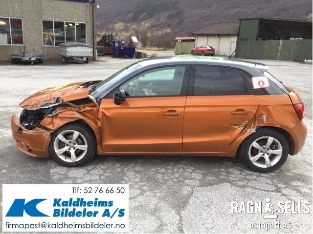 Audi A1 2010-2014 (Type I, Fase 1) , Motorkode: CAYB, Girkassekode: MZM