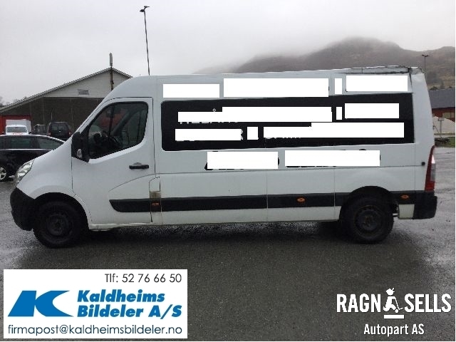 Opel Movano 2010-->> , Motorkode: M9T-702, Girkassekode: 95513768