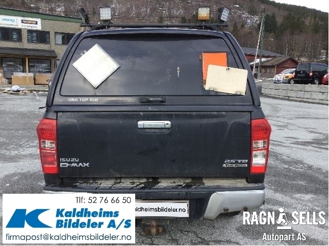 Isuzu D-Max 2012-2017 (Type II, Fase 1) , Motorkode: 4JK1-TC, Girkassekode: 8-98181-915-0