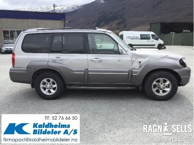 Hyundai Terracan 2002-2007 , Motorkode: J3, Girkassekode: 4300049880