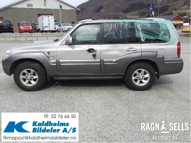 Hyundai Terracan 2002-2007 , Motorkode: J3, Girkassekode: 4300049880