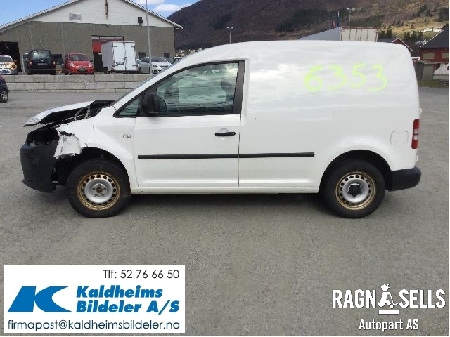 VW Caddy 2010-2015 (Type III, Fase 2) , Motorkode: CAYE, Girkassekode: MLT