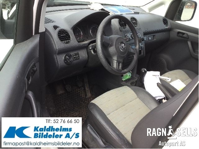 VW Caddy 2010-2015 (Type III, Fase 2) , Motorkode: CAYE, Girkassekode: MLT