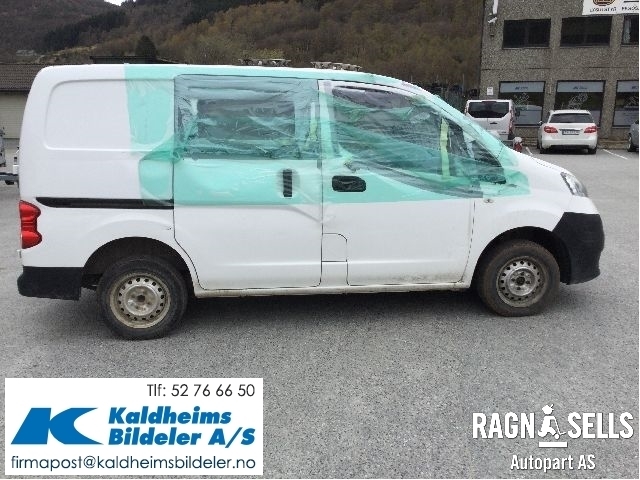 Nissan NV200 2010-2019 , Motorkode: K9K, Girkassekode: 3201000Q4K