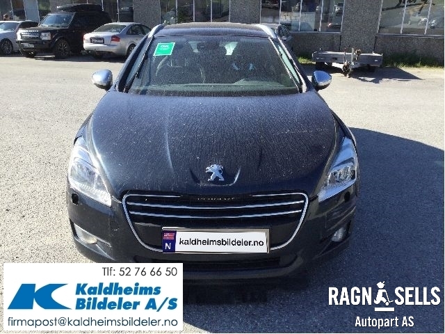 Peugeot 508 2011-2014 (Type I, Fase 1) , Motorkode: 9HL, Girkassekode: 2222 JW