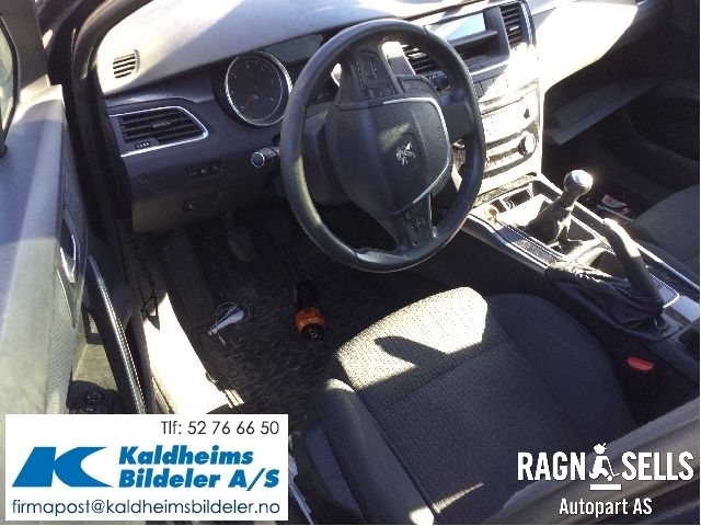 Peugeot 508 2011-2014 (Type I, Fase 1) , Motorkode: 9HL, Girkassekode: 2222 JW
