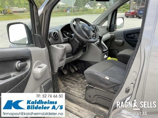 Nissan NV200 2010-2019 , Motorkode: K9K, Girkassekode: 32010EL500