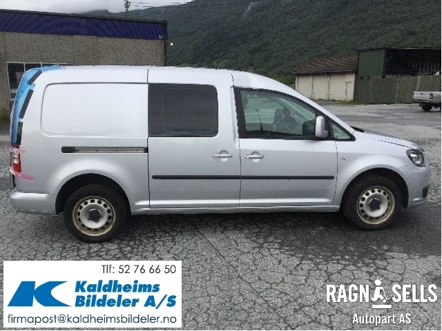 VW Caddy 2010-2015 (Type III, Fase 2) , Motorkode: CFHC, Girkassekode: PQT