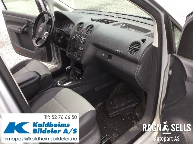 VW Caddy 2010-2015 (Type III, Fase 2) , Motorkode: CFHC, Girkassekode: PQT