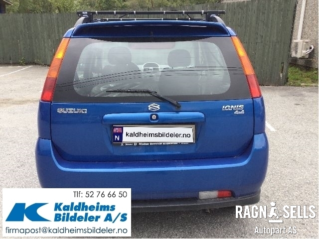 Suzuki Ignis 2003-2010 (Type I) (UNGARN) (UNGARN), Motorkode: M13A, Girkassekode: 