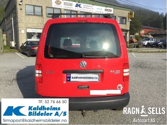 VW Caddy 2010-2015 (Type III, Fase 2) , Motorkode: CFHF, Girkassekode: NFQ