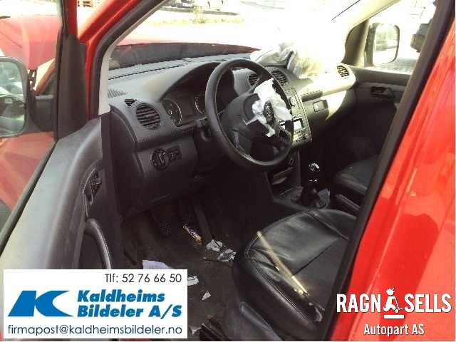 VW Caddy 2010-2015 (Type III, Fase 2) , Motorkode: CFHF, Girkassekode: NFQ