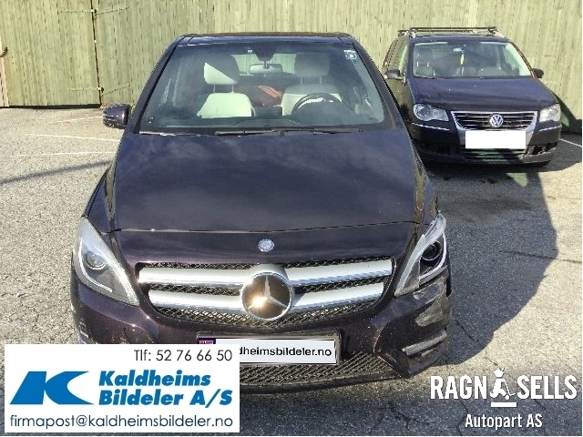 Mercedes B-Klasse 2011-2018 (W246) (W246), Motorkode: OM651.901, Girkassekode: A 246 370 86 02