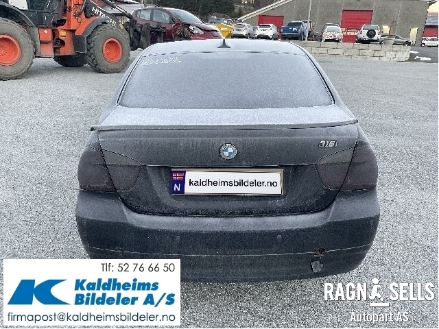 BMW 3-Serie 2005-2011 (E90/E91/E92/E93) (E90/E91/E92/E93), Motorkode: N43-B16A, Girkassekode: 23 00 7 626 315