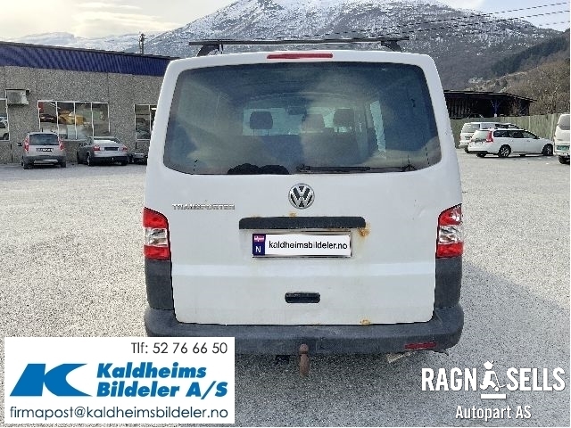 VW Transporter / Caravelle 2009-2015 (Fase 2) (T5) (T5), Motorkode: CAAC, Girkassekode: KQK