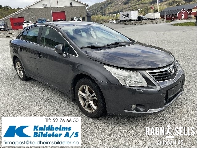 Toyota Avensis 2009-2015 (Type III, Fase 1) , Motorkode: 1AD-FTV, Girkassekode: 30300-20A90
