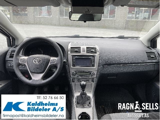 Toyota Avensis 2009-2015 (Type III, Fase 1) , Motorkode: 1AD-FTV, Girkassekode: 30300-20A90
